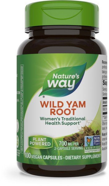 Nature&#39;s Way Wild Yam 100 Capsule