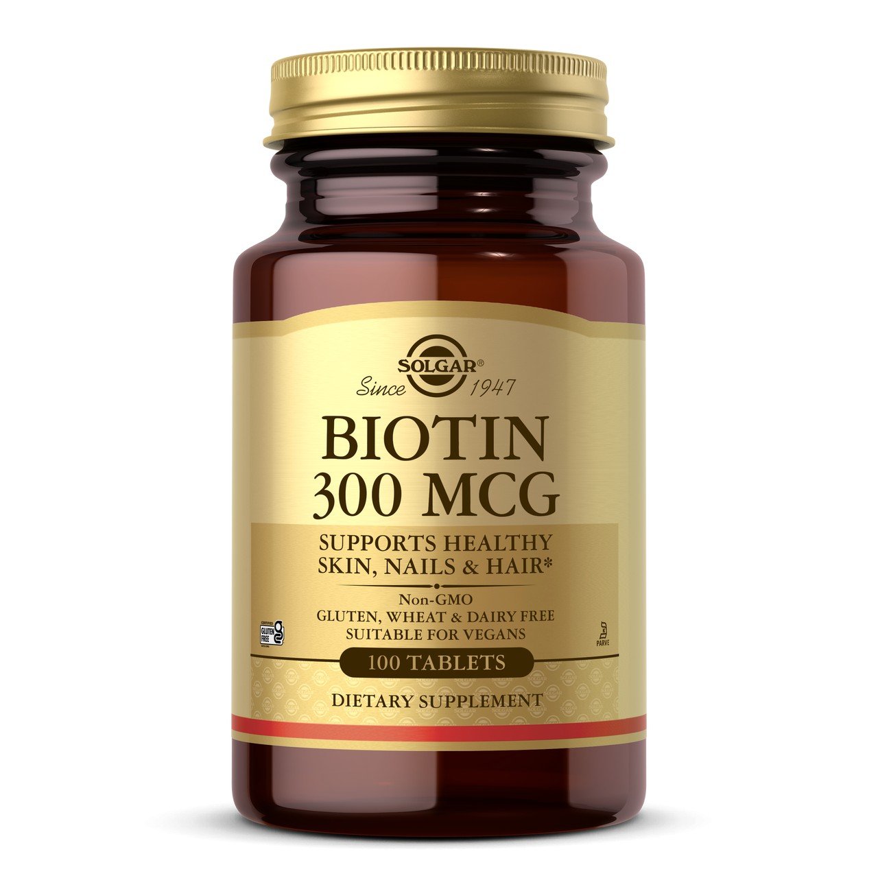 Solgar Biotin 300mcg 100 Tablet