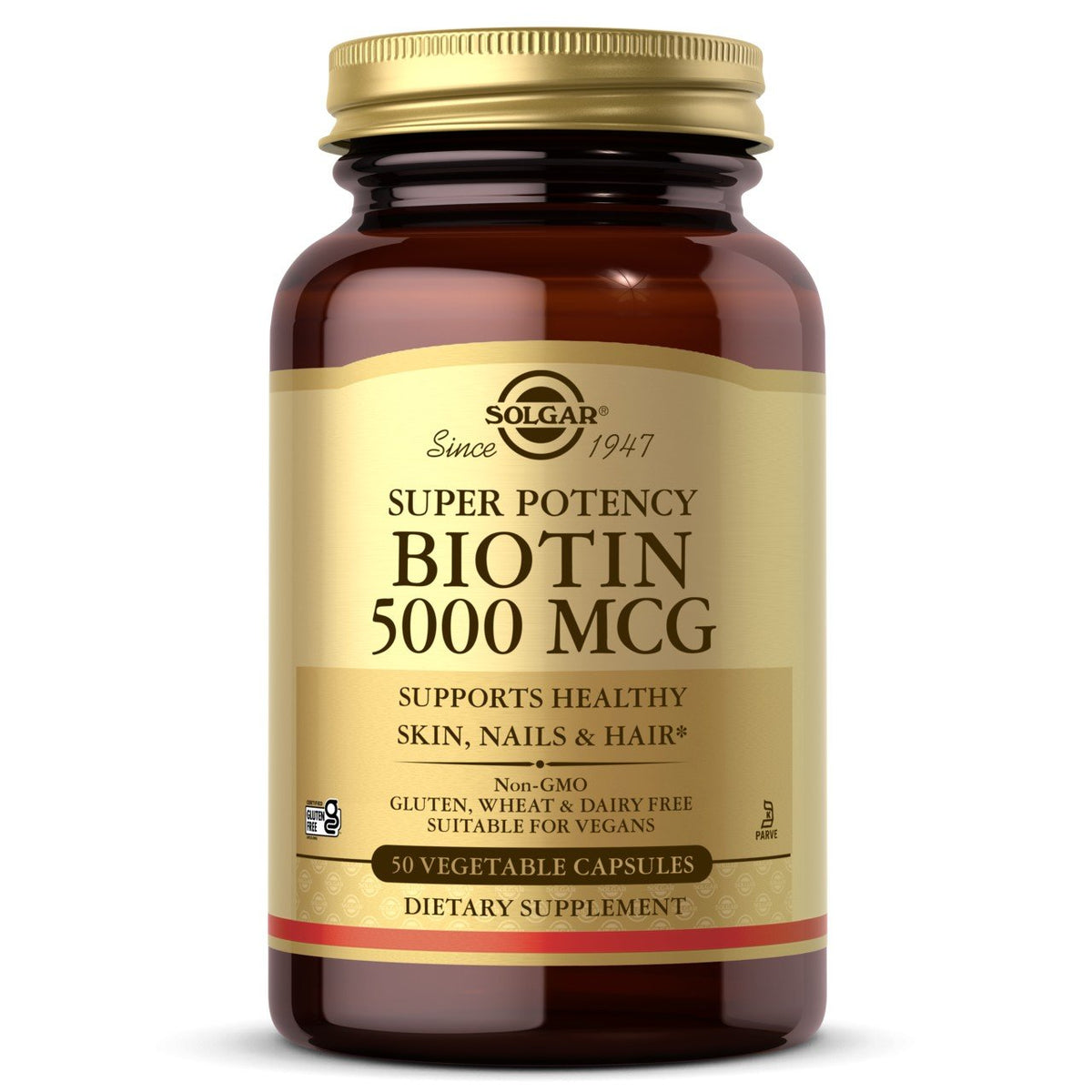 Solgar Biotin 5000 mcg 50 Capsule