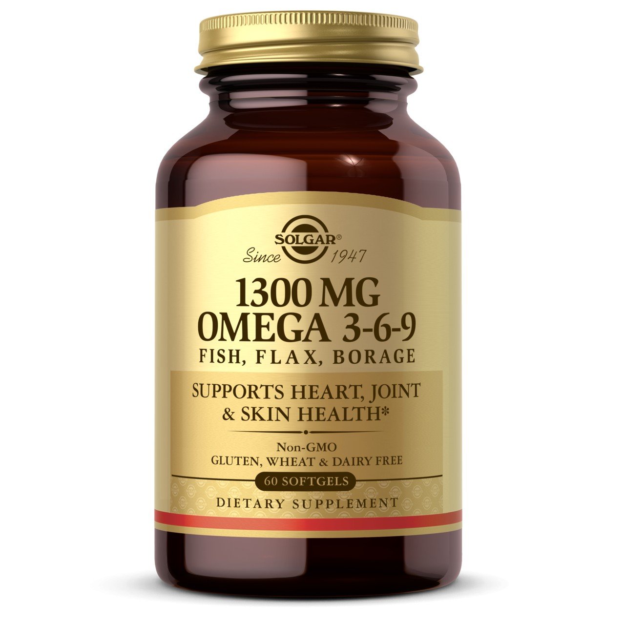 Solgar 1300mg Omega 3-6-9 60 Softgel