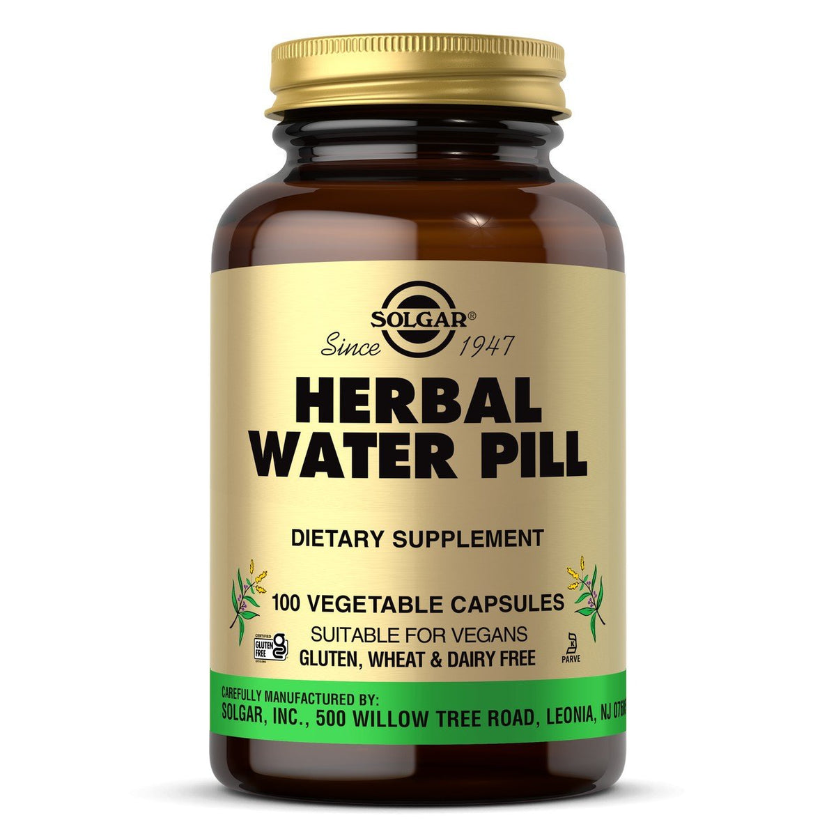 Solgar Herbal Water Pill 100 VegCap