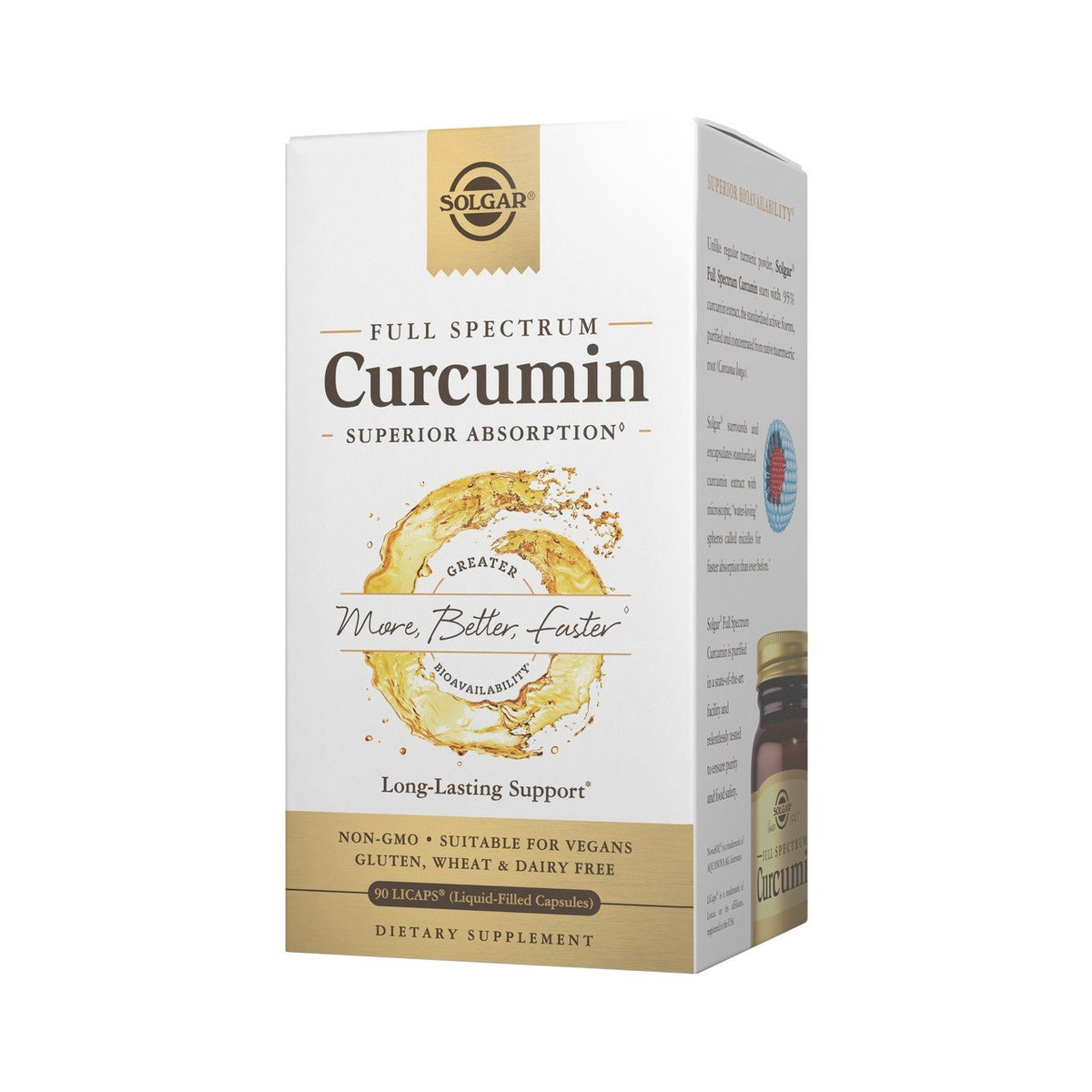 Solgar Curcumin 185x 40 mg 90 Licaps