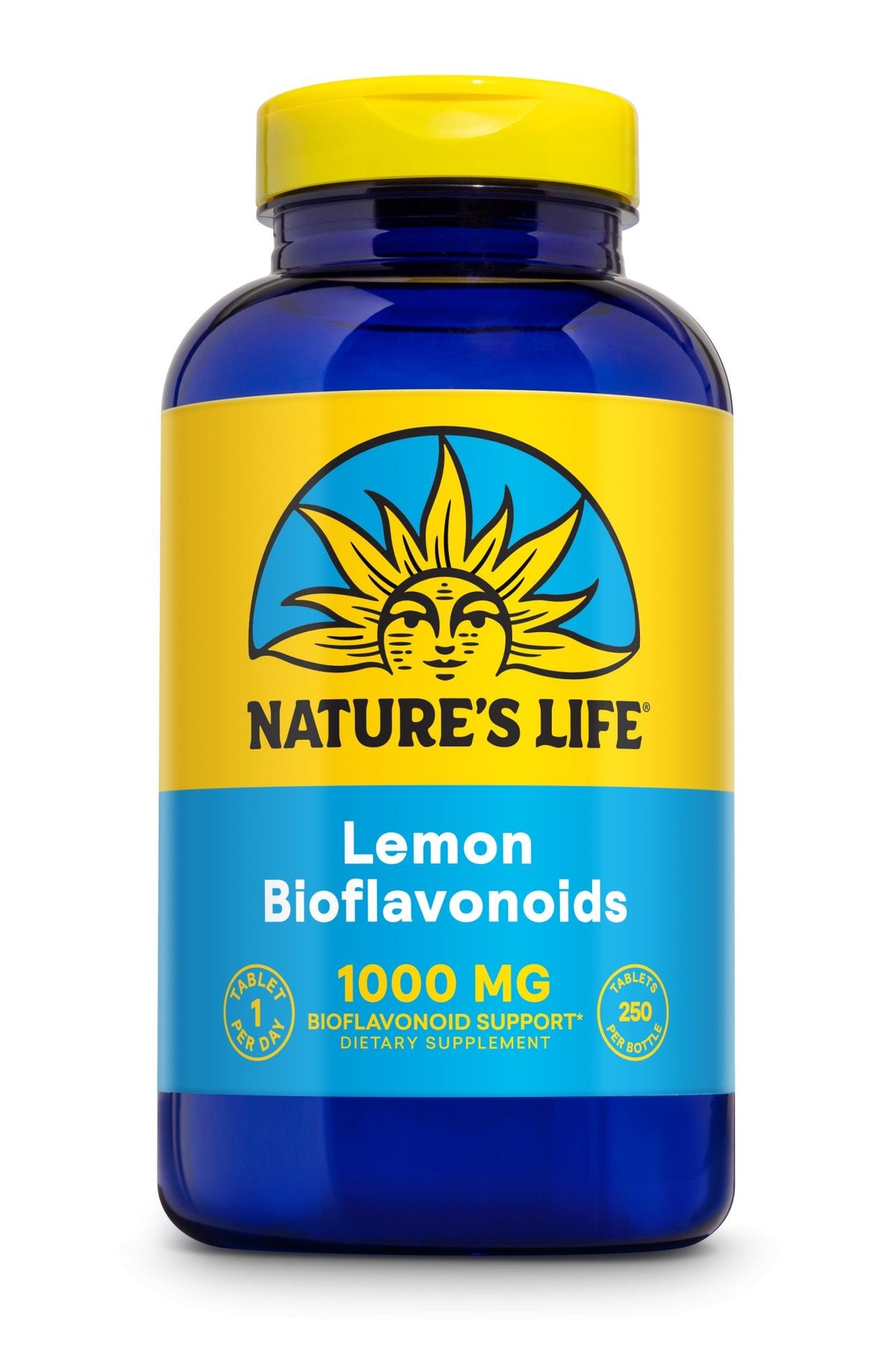 Natures Life Lemon Bioflavonoid Complex 1000mg - Vegetarian 250 Tablet