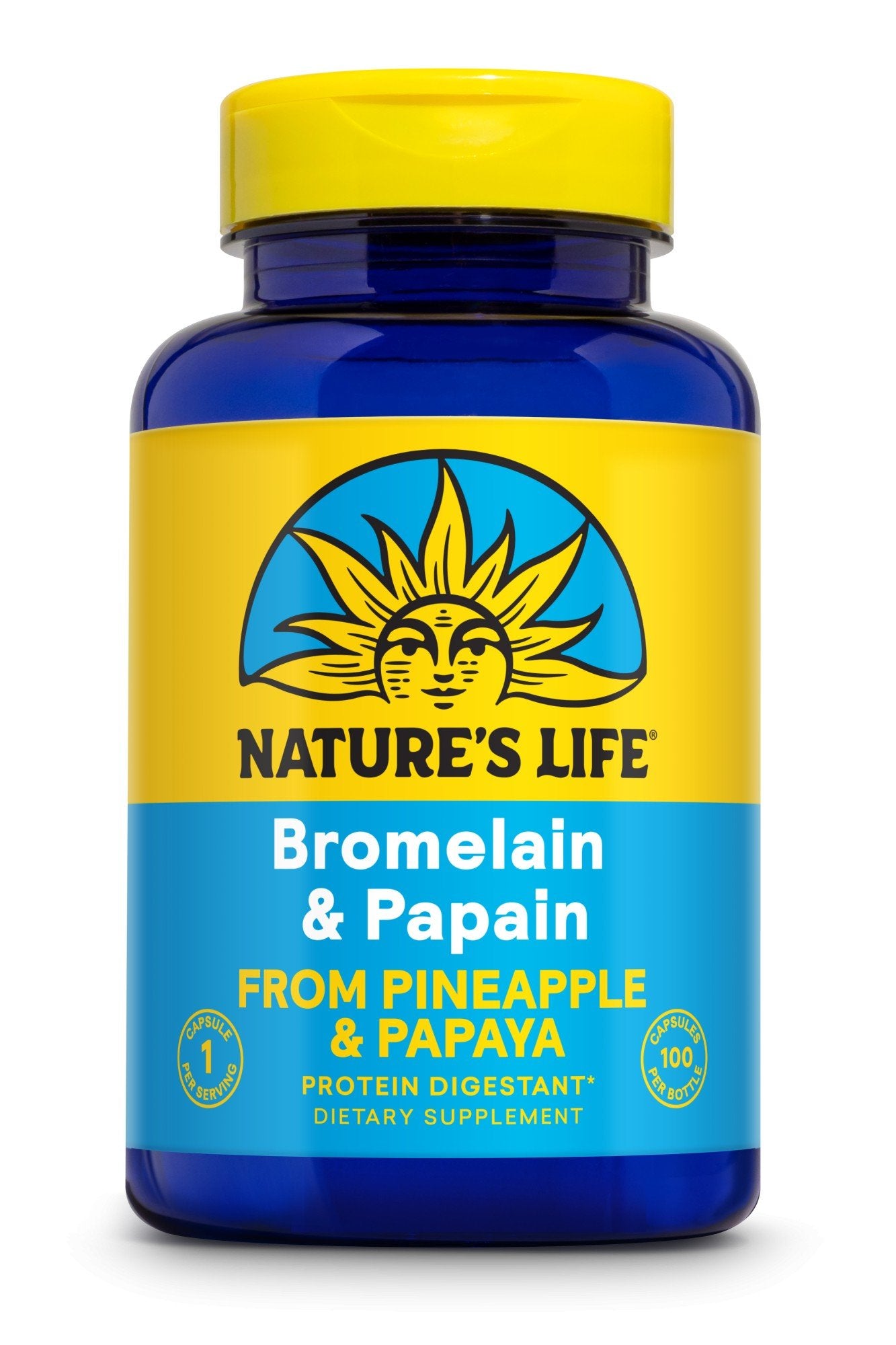 Natures Life Bromelain/Papain - Vegetarian 100 VegCap