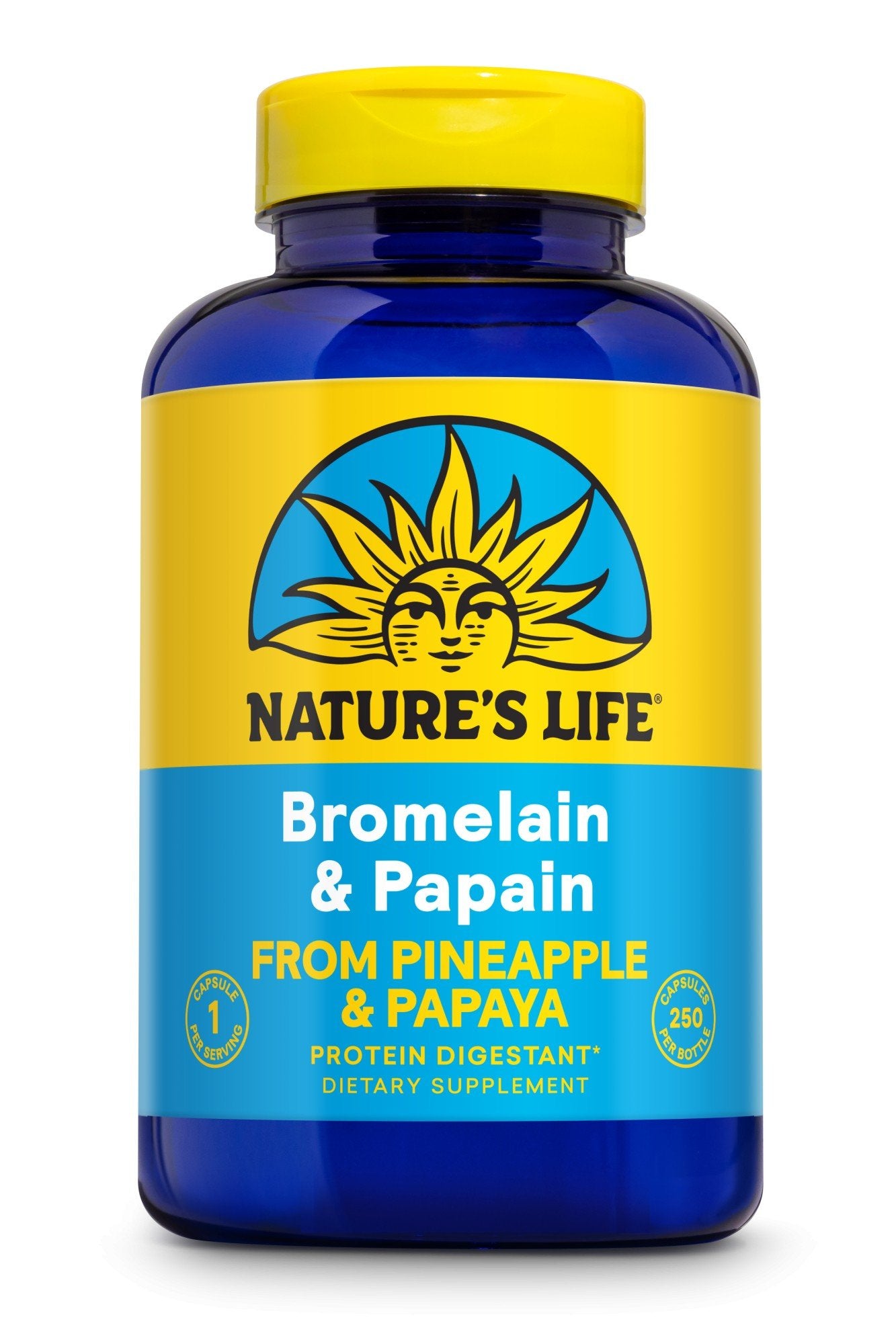 Natures Life Bromelain/Papain - Vegetarian 250 VegCap