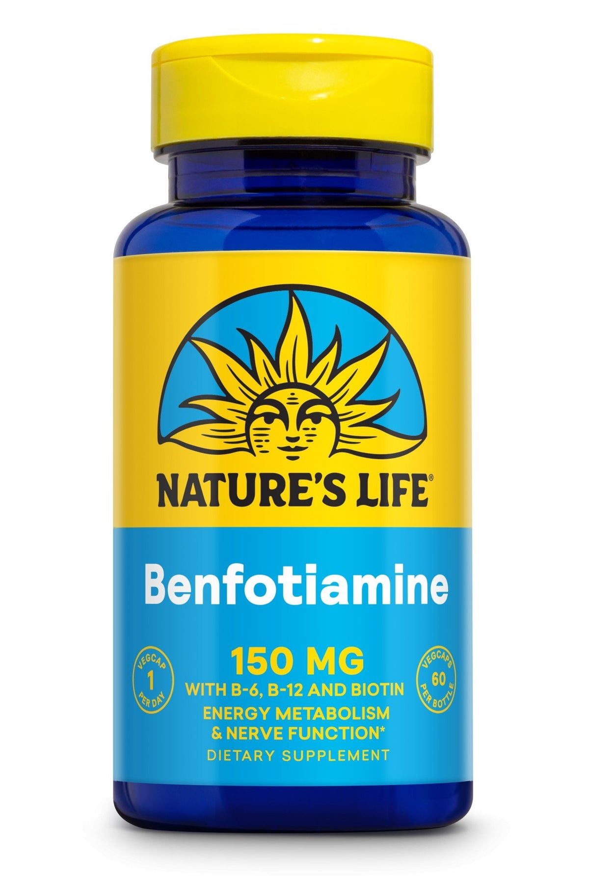Natures Life Benfotiamine 150 mg 60 VegCap