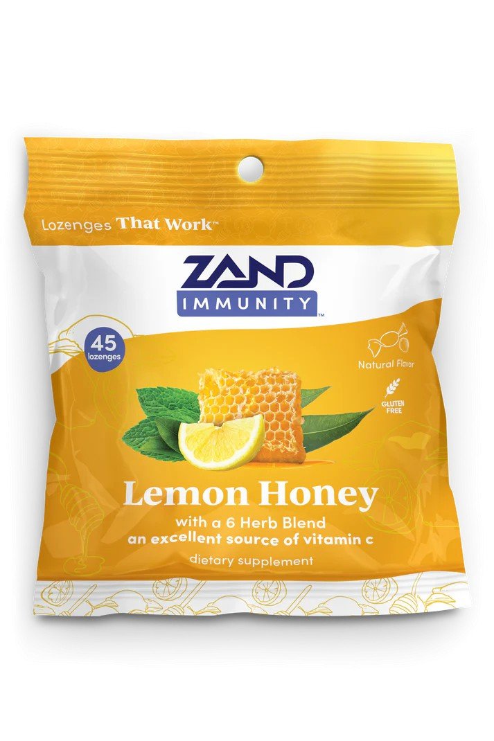 Zand Lemon Honey 45 Lozenge