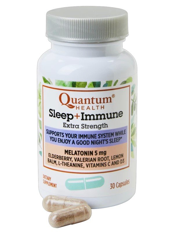 Quantum Health Sleep + Immune Extra Strength 5 mg 30 Capsule