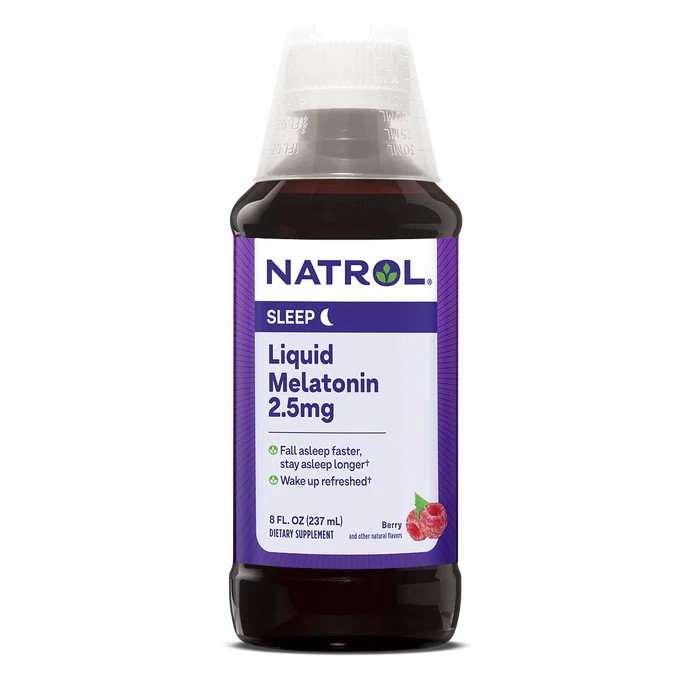 Natrol Melatonin 2.5 mg 8 fl oz Liquid