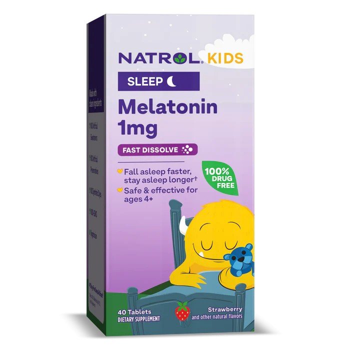 Natrol Kids Melatonin Strawberry 40 Tablet