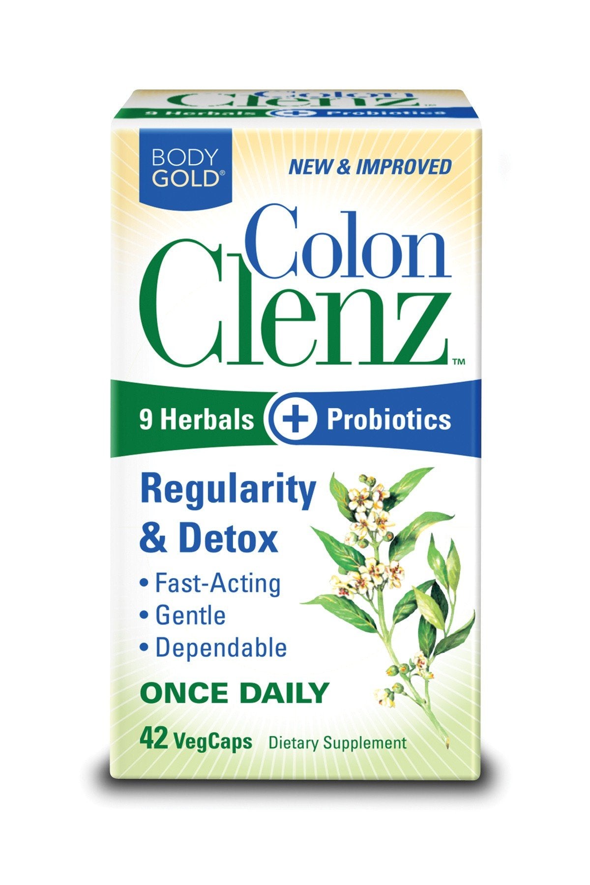 Body Gold Colon Clenz 42 VegCap