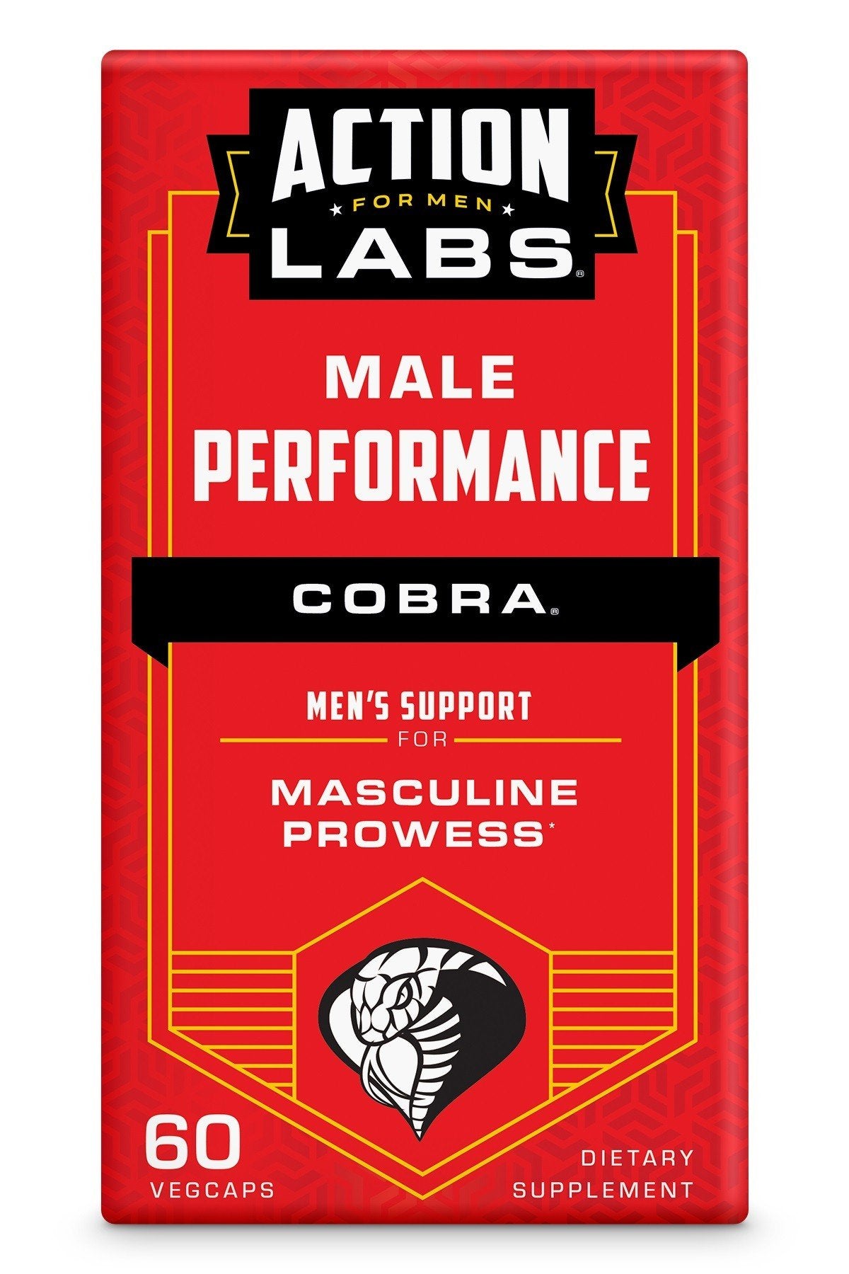 Action Labs Male Performance Cobra 60 Capsule