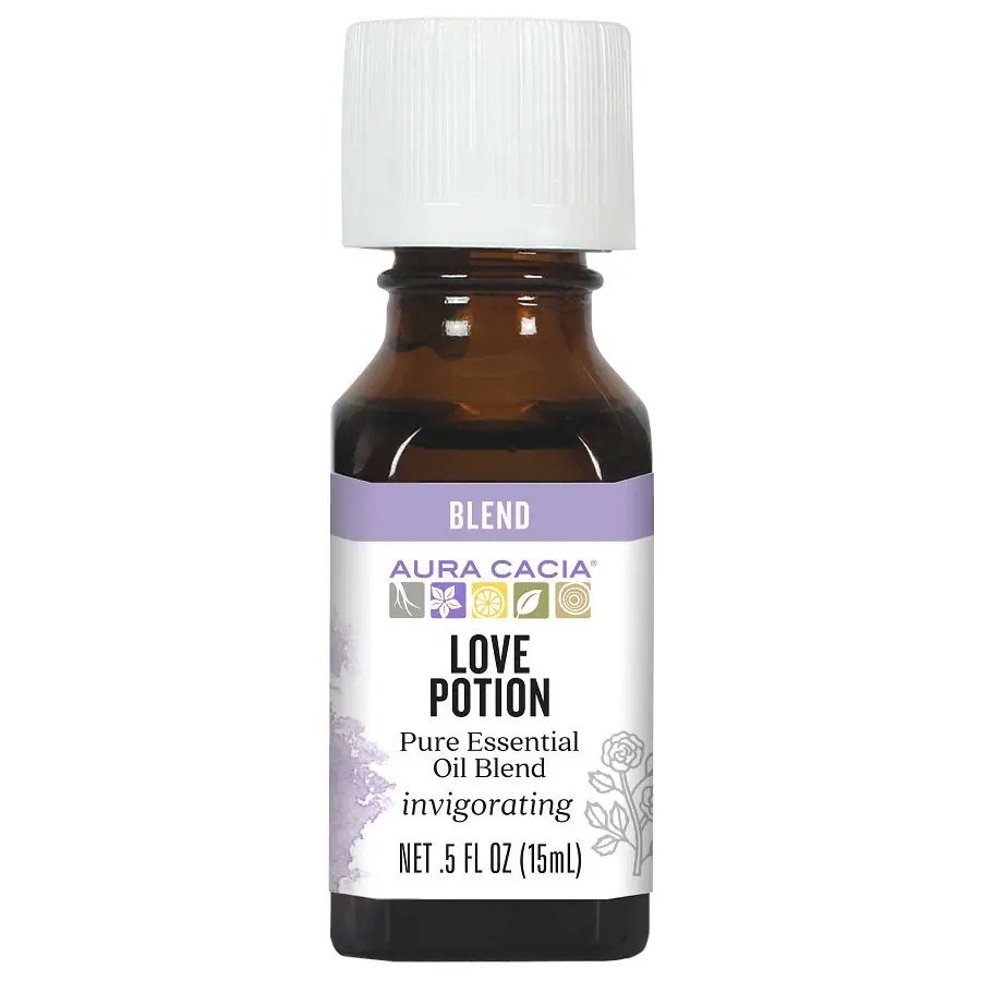 Aura Cacia Essential Solutions Love Potion 0.5 oz Oil