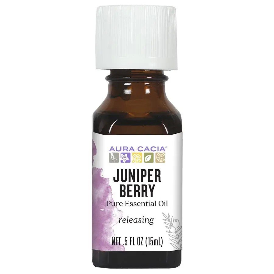 Aura Cacia Juniper Berry Essential Oil 0.5 oz Oil