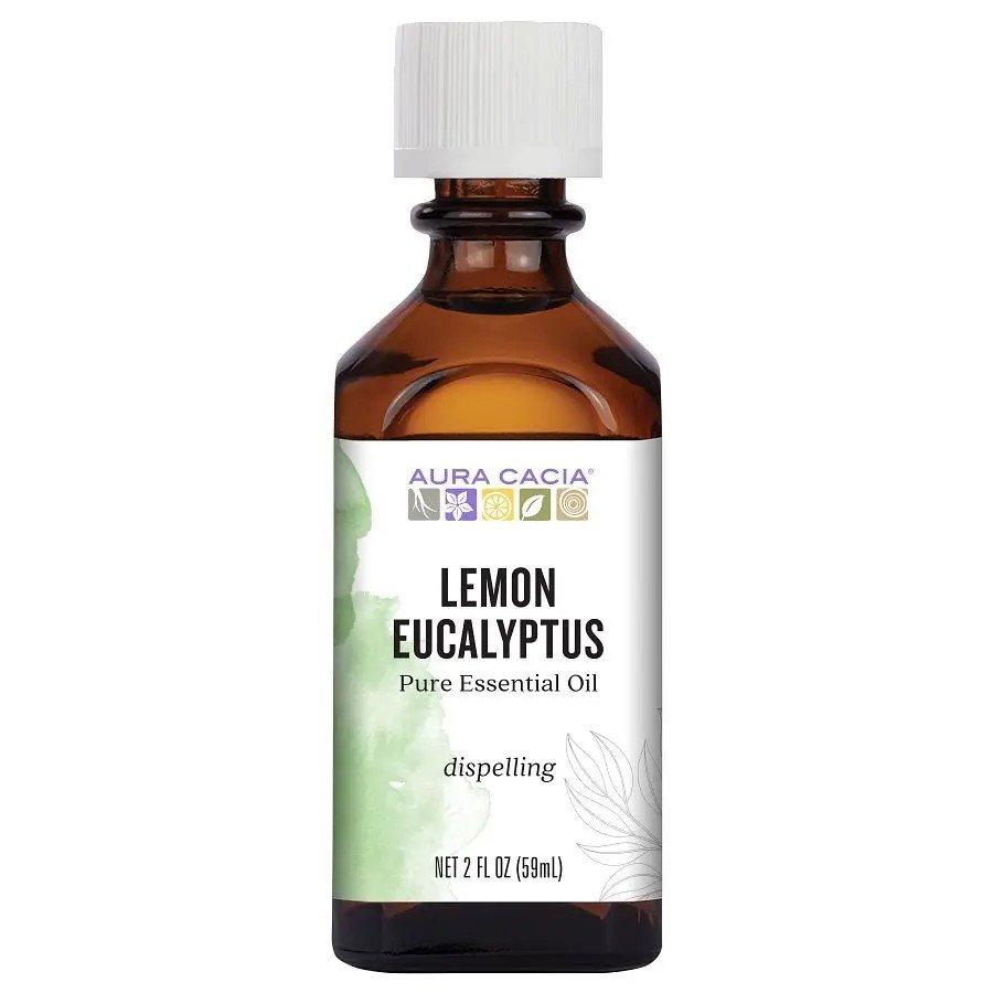 Aura Cacia Lemon Eucalyptus Essential Oil 2.0 oz Oil