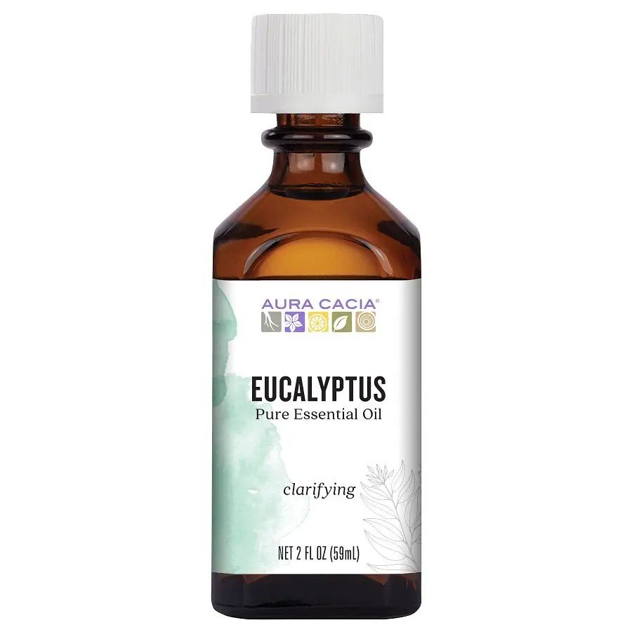 Aura Cacia Eucalyptus Essential Oil 2 oz Oil