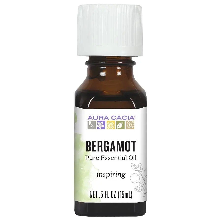 Aura Cacia Bergamot Essential Oil 0.5 Oil