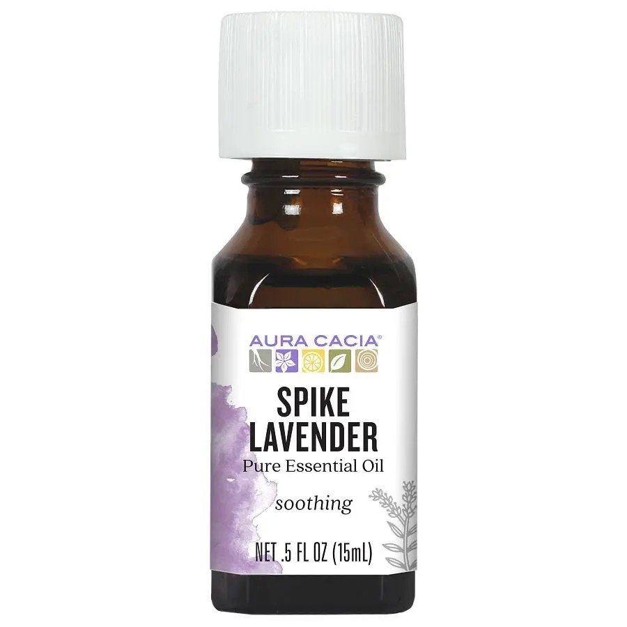 Aura Cacia Spike Lavender Essential Oil 0.5 Oil