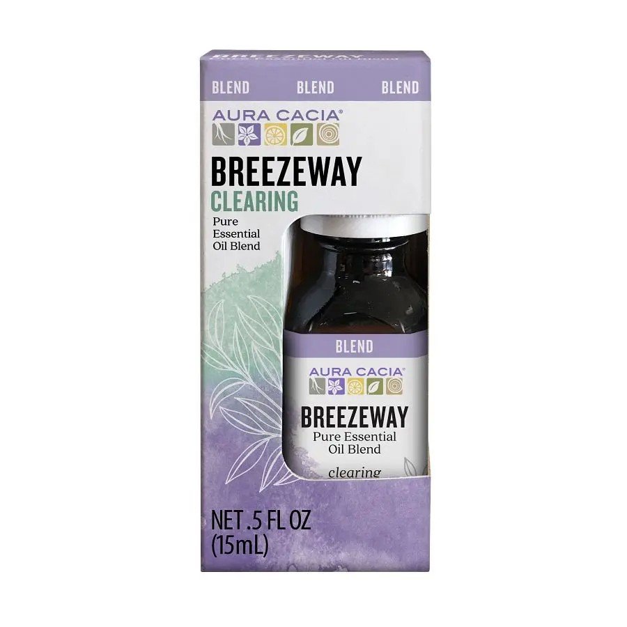 Aura Cacia Essential Oil Blend Breezeway 0.5 fl oz Oil