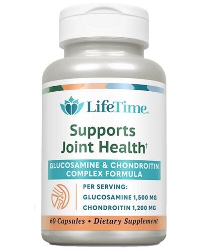 LifeTime Glucosamine(1,500 mg)&amp; Chondroitin(1,200 mg)Complex Formula 60 Capsule
