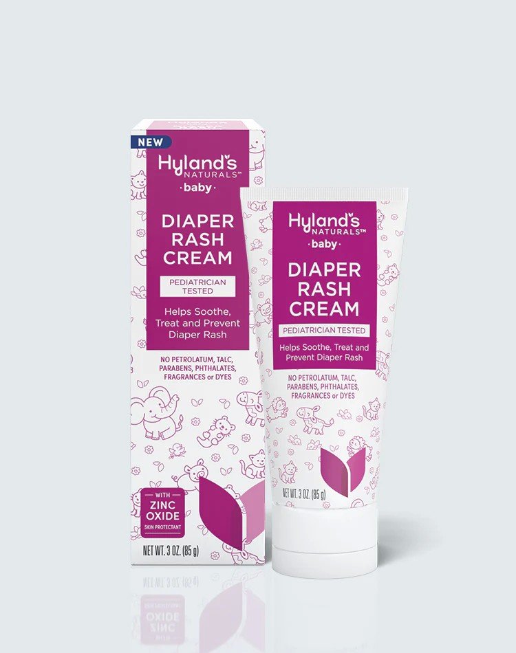 Hylands Baby Diaper Rash Cream with Zinc Oxide 3 ounce Cream