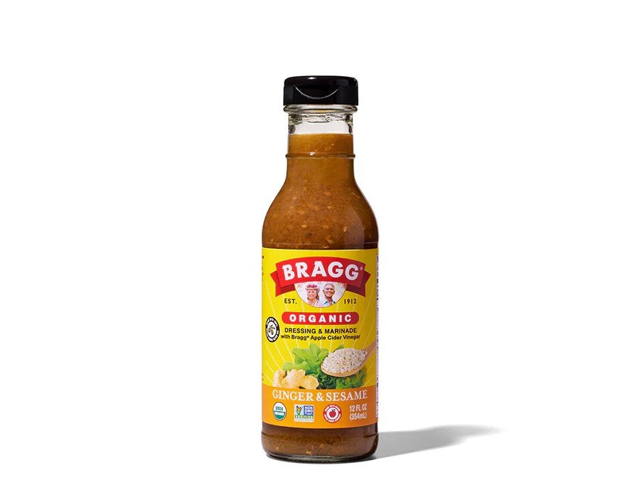 Bragg Ginger &amp; Sesame Organic Salad Dressing 12 oz Liquid