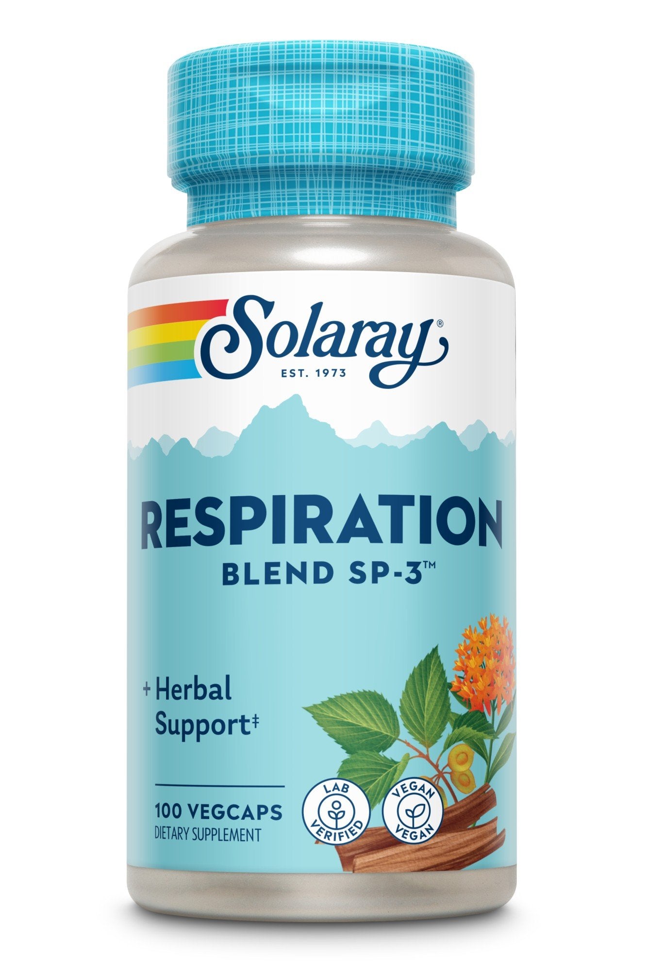 Solaray SP-3 Respiration Blend 100 Capsule