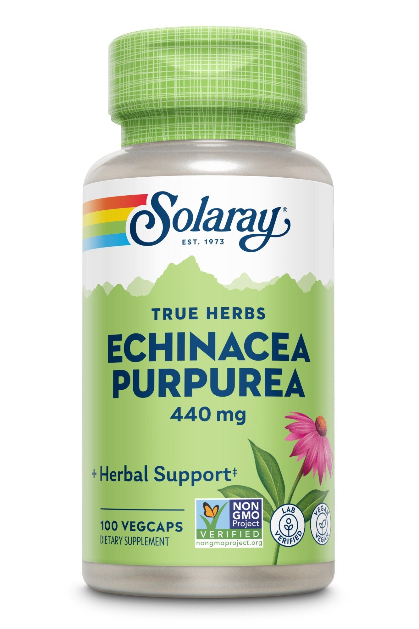 Solaray Echinacea Purpurea Root 450mg 100 VegCaps