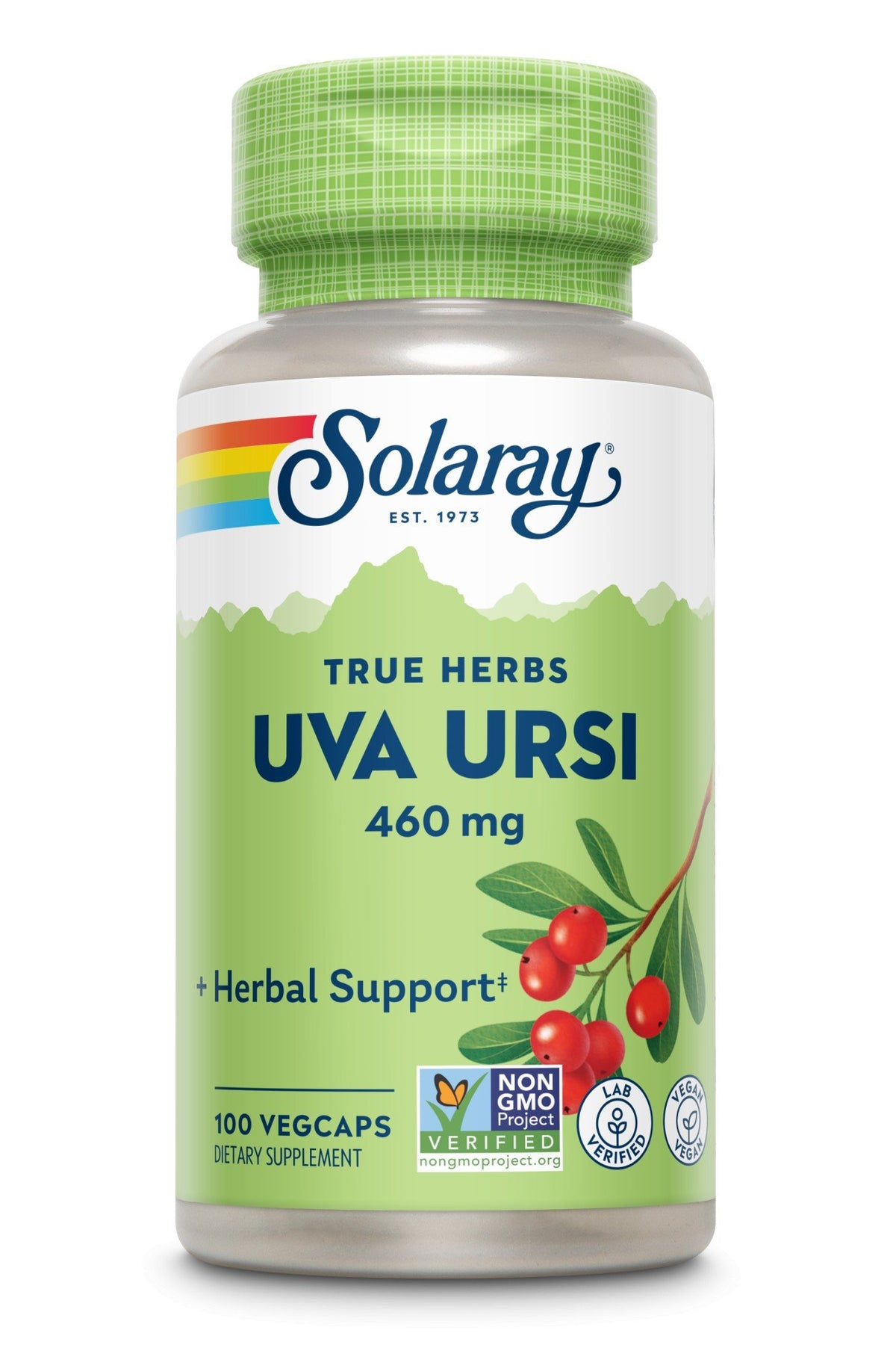 Solaray Uva Ursi 460mg 100 VegCap