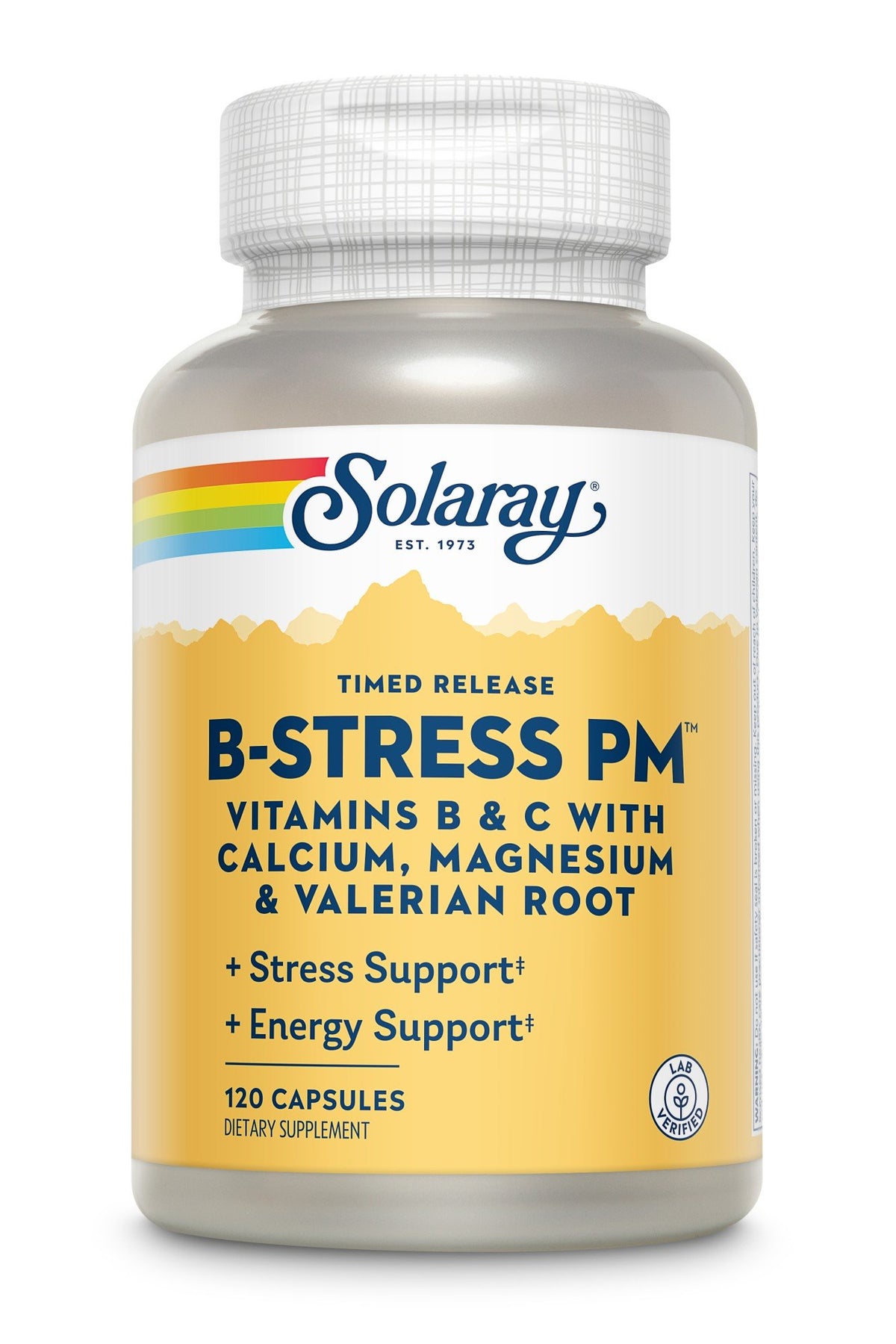 Solaray B-Stress P.M. 120 Capsule