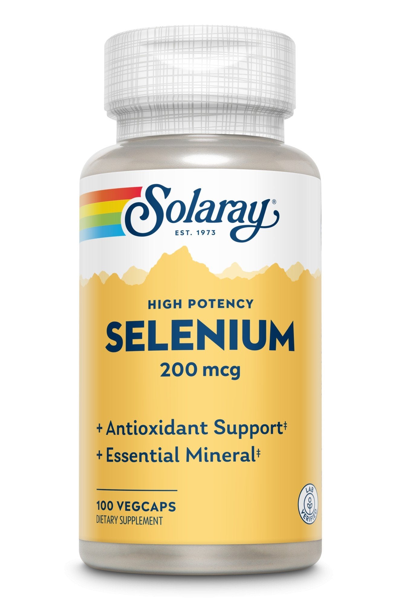 Solaray Selenium 200mcg 100 Capsule