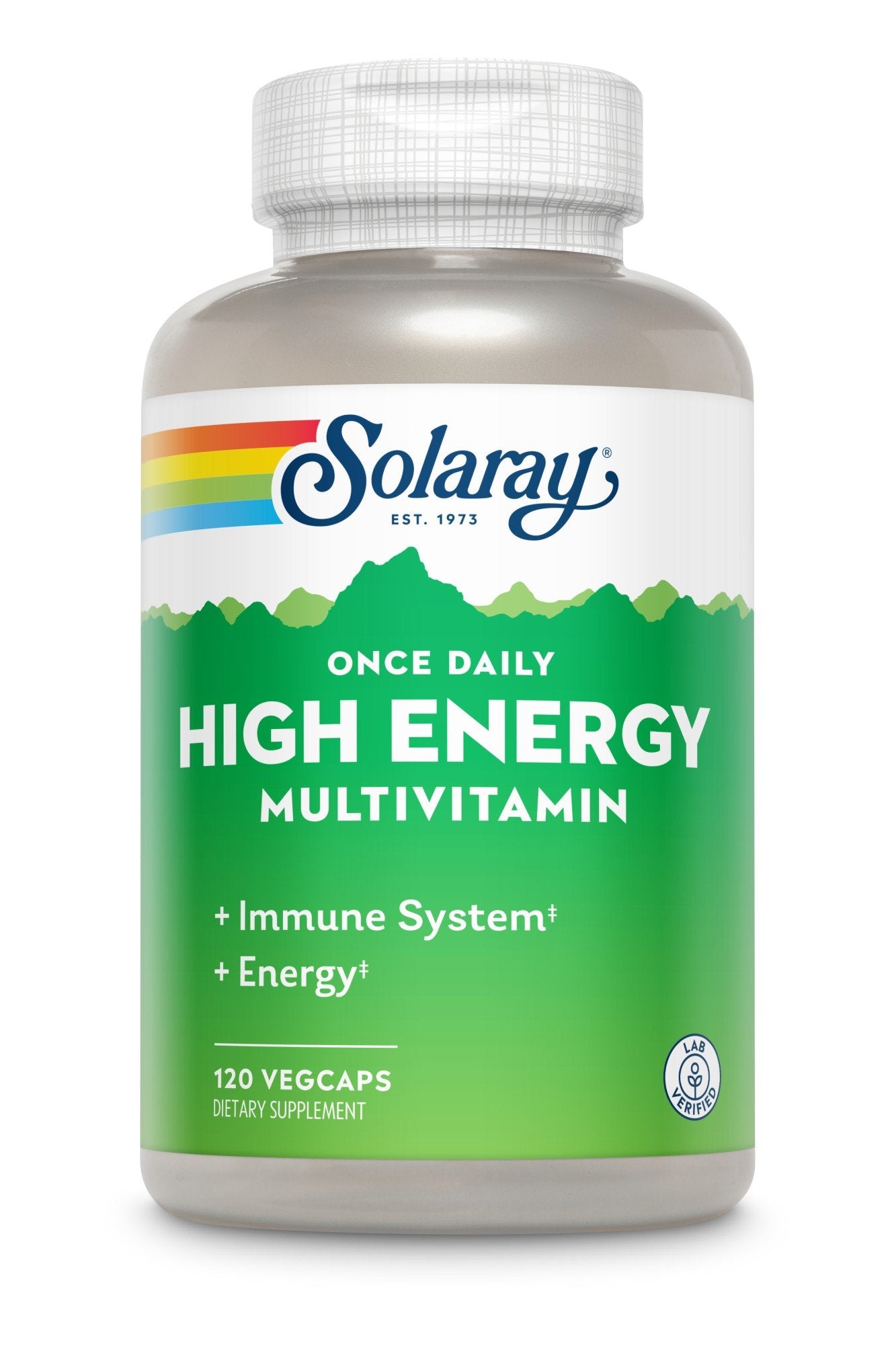 Solaray Once Daily High Energy 120 VegCaps