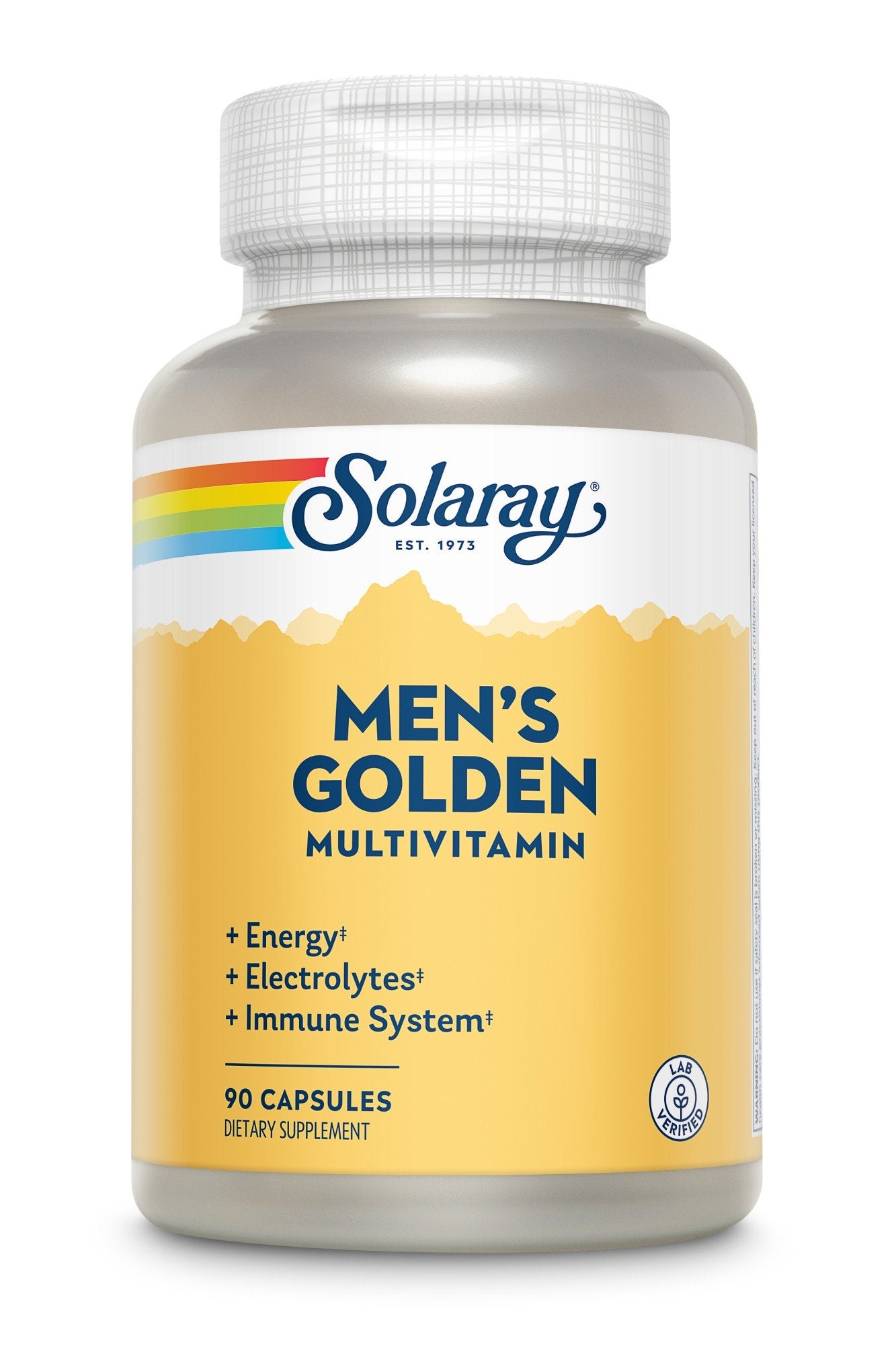 Solaray Men's Golden Multi-Vita-Min 90 Capsule