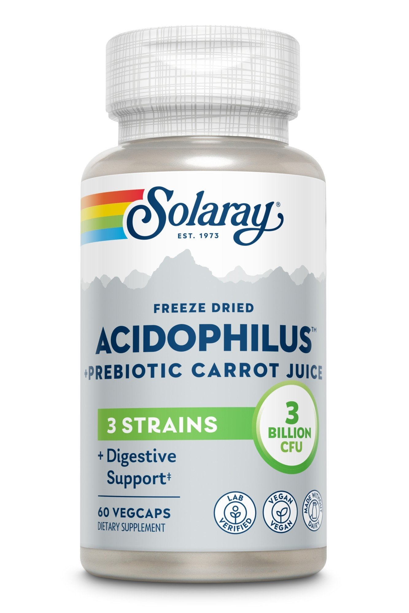 Solaray Acidophilus Plus Carrot Juice 60 Capsule