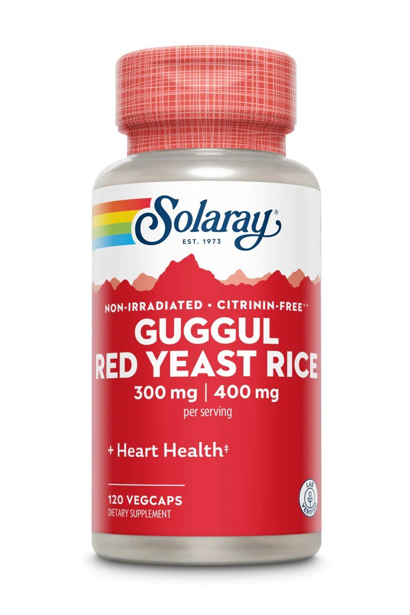 Solaray Guggul &amp; Red Yeast Rice 120 Capsule