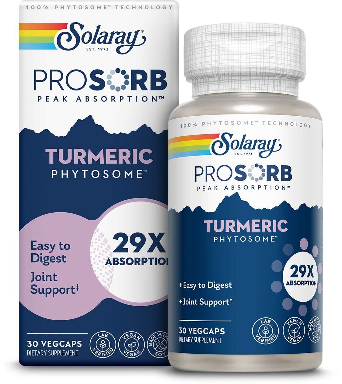 Solaray Prosorb Turmeric 29x V 30 VegCap