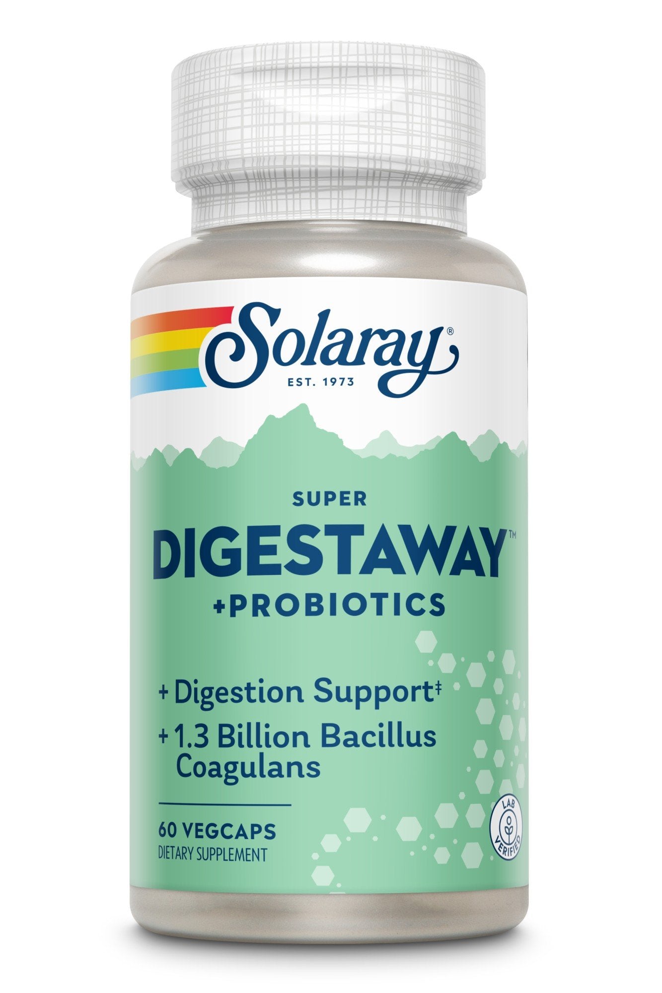 Solaray Super Digestaway + Probiotics 60 VegCap