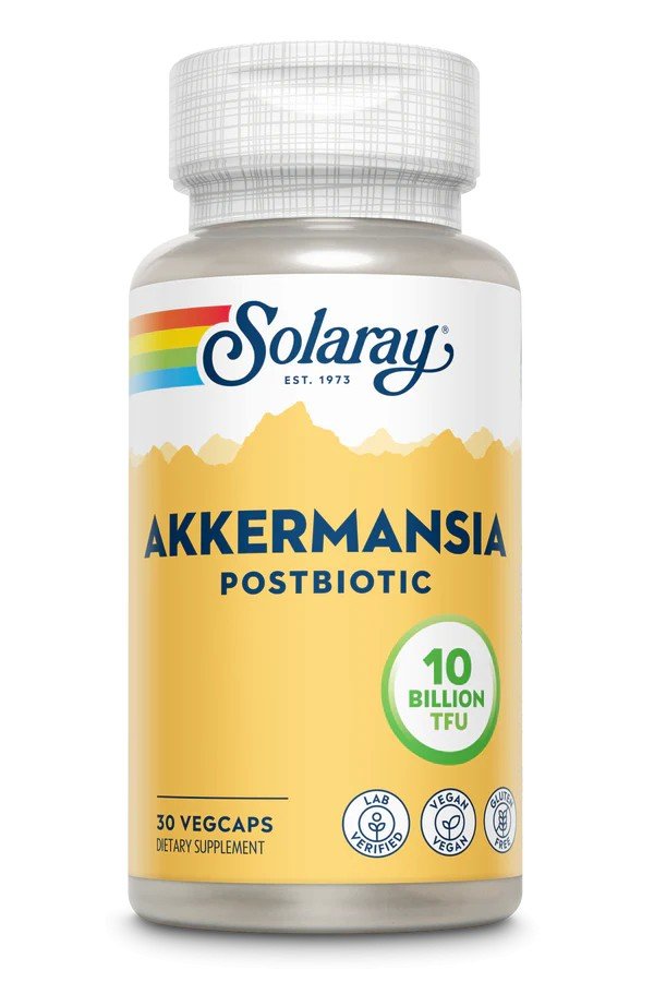 Solaray Akkermansia-Postbiotic 30 Vegetarian Capsules