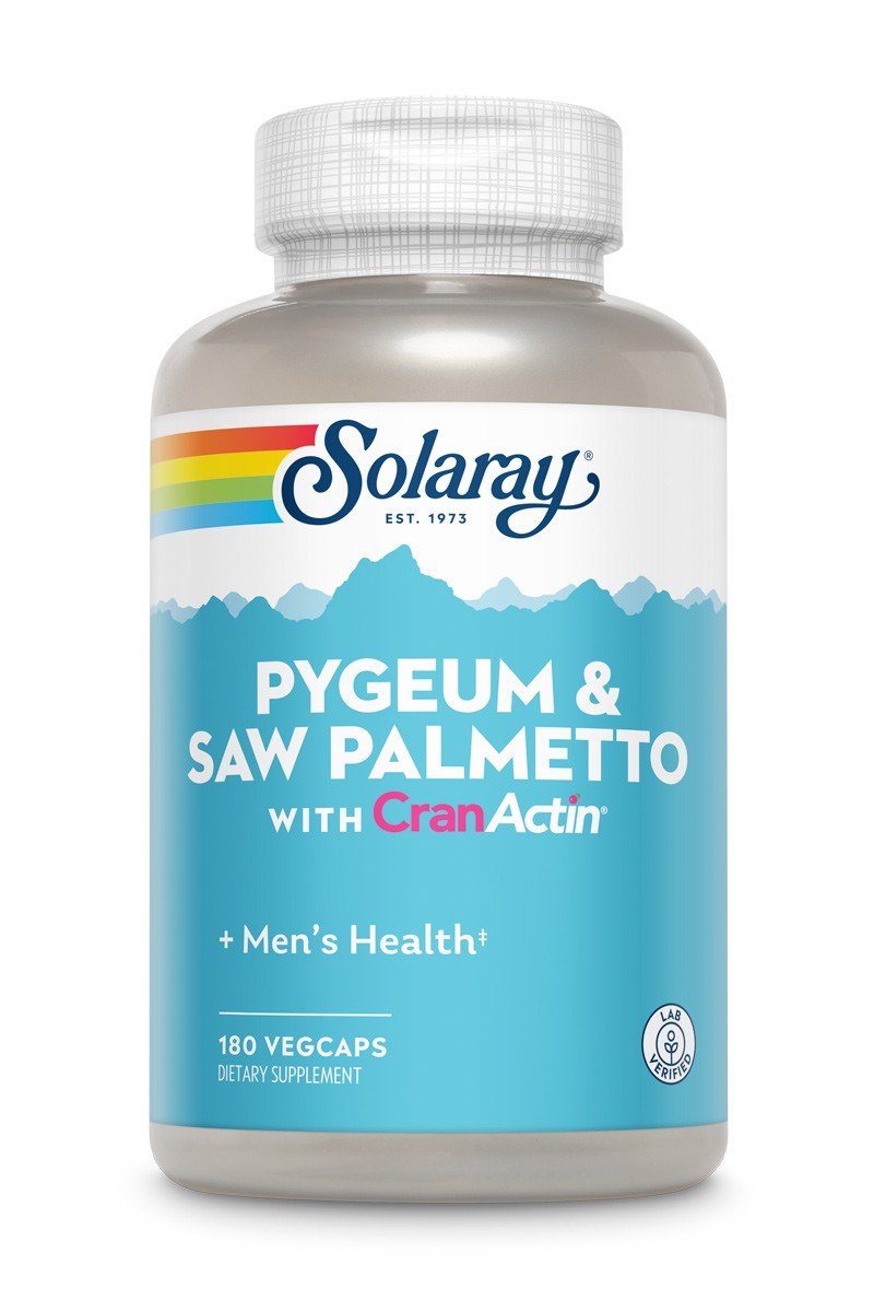 Solaray Pygeum & Saw Palmetto w/CranActin 180 Capsule