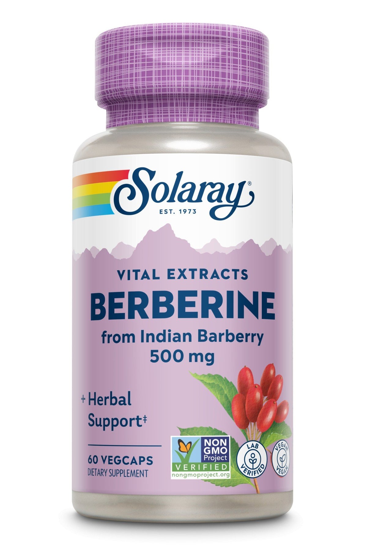 Solaray Berberine 500 mg 60 VegCap