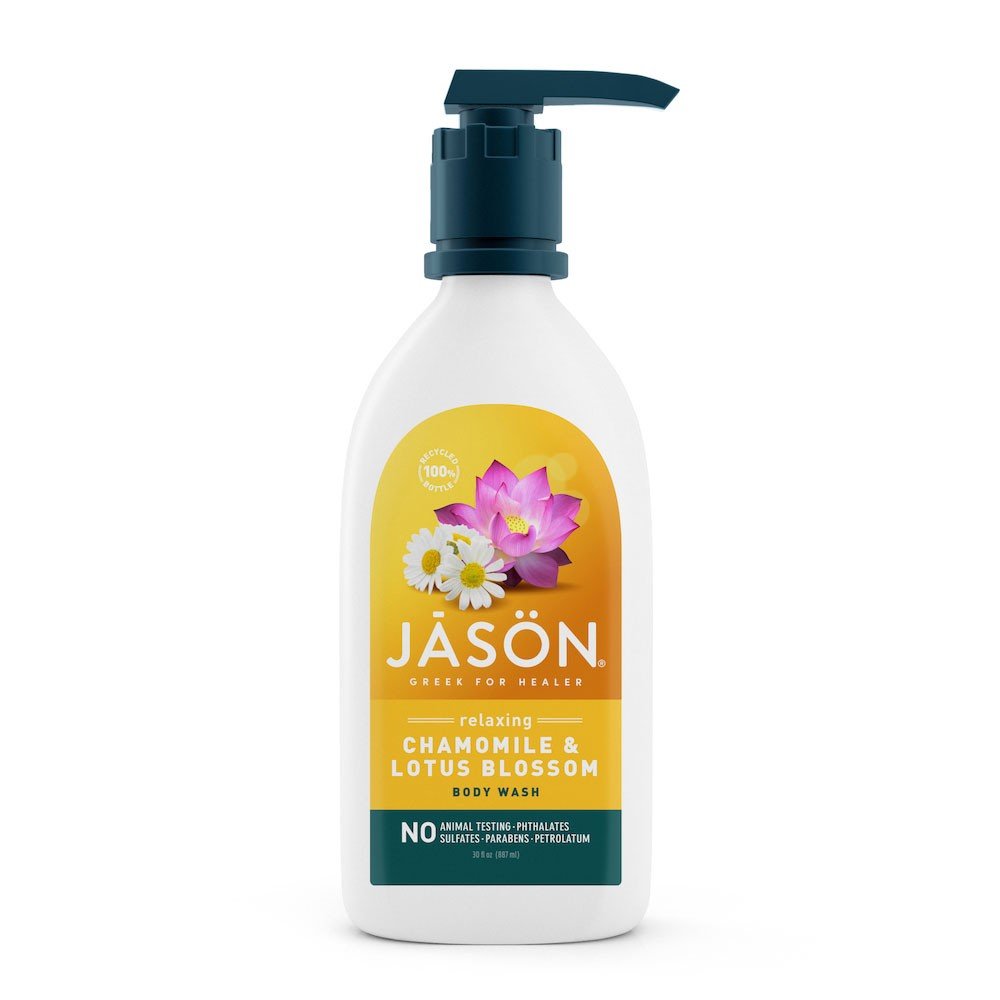 Jason Natural Cosmetics Relaxing Chamomile &amp; Lotus Blossom Body Wash 30 oz. Liquid