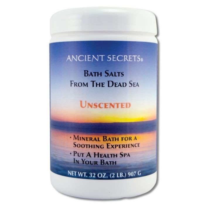 Ancient Secrets Dead Sea Bath Salts Unscented 2 lbs Bath Salt