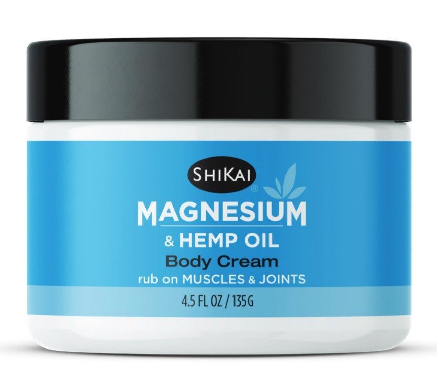 Shikai Magnesium Body Cream 4.5 oz Cream