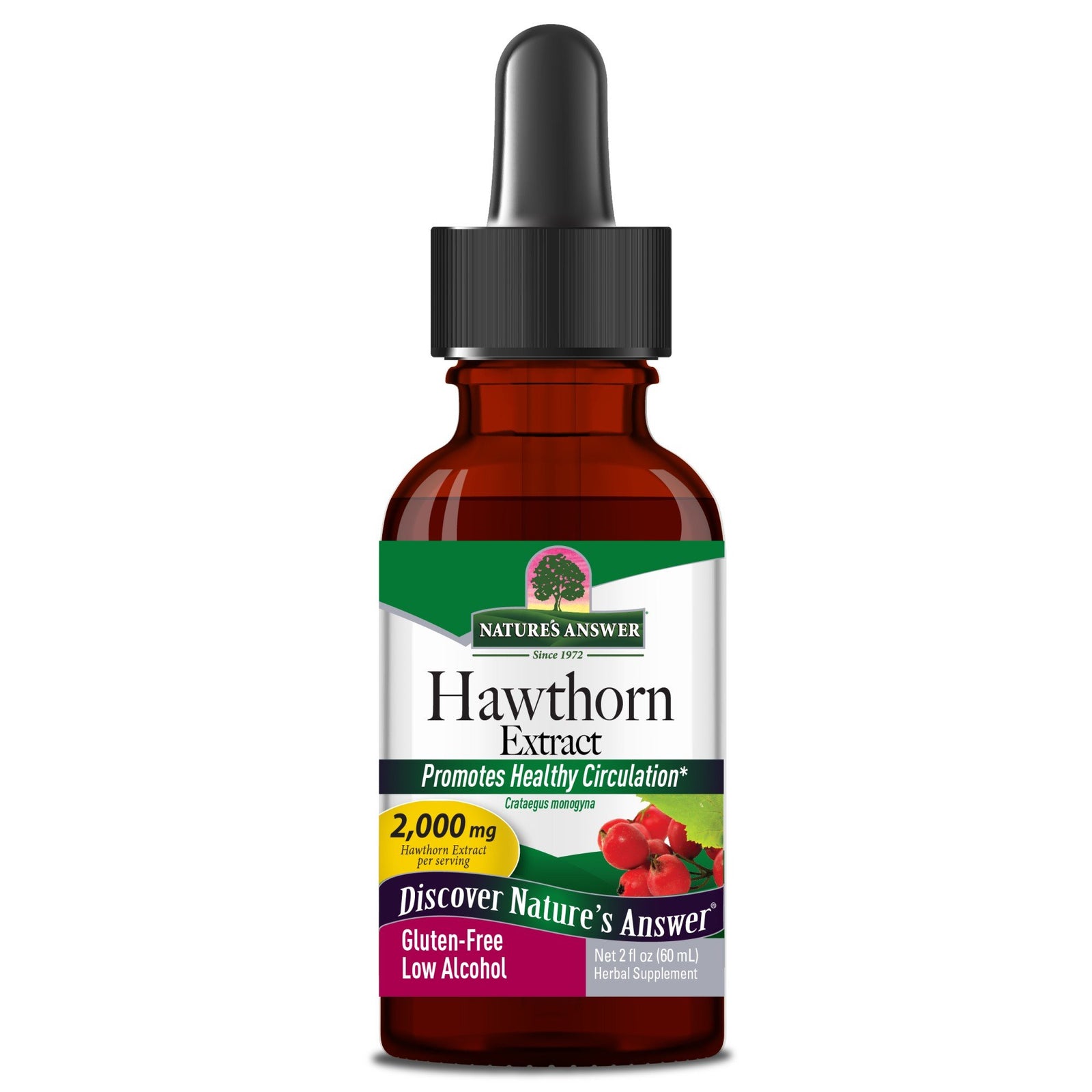 Nature's Answer Hawthorn Extract 2 oz Liquid