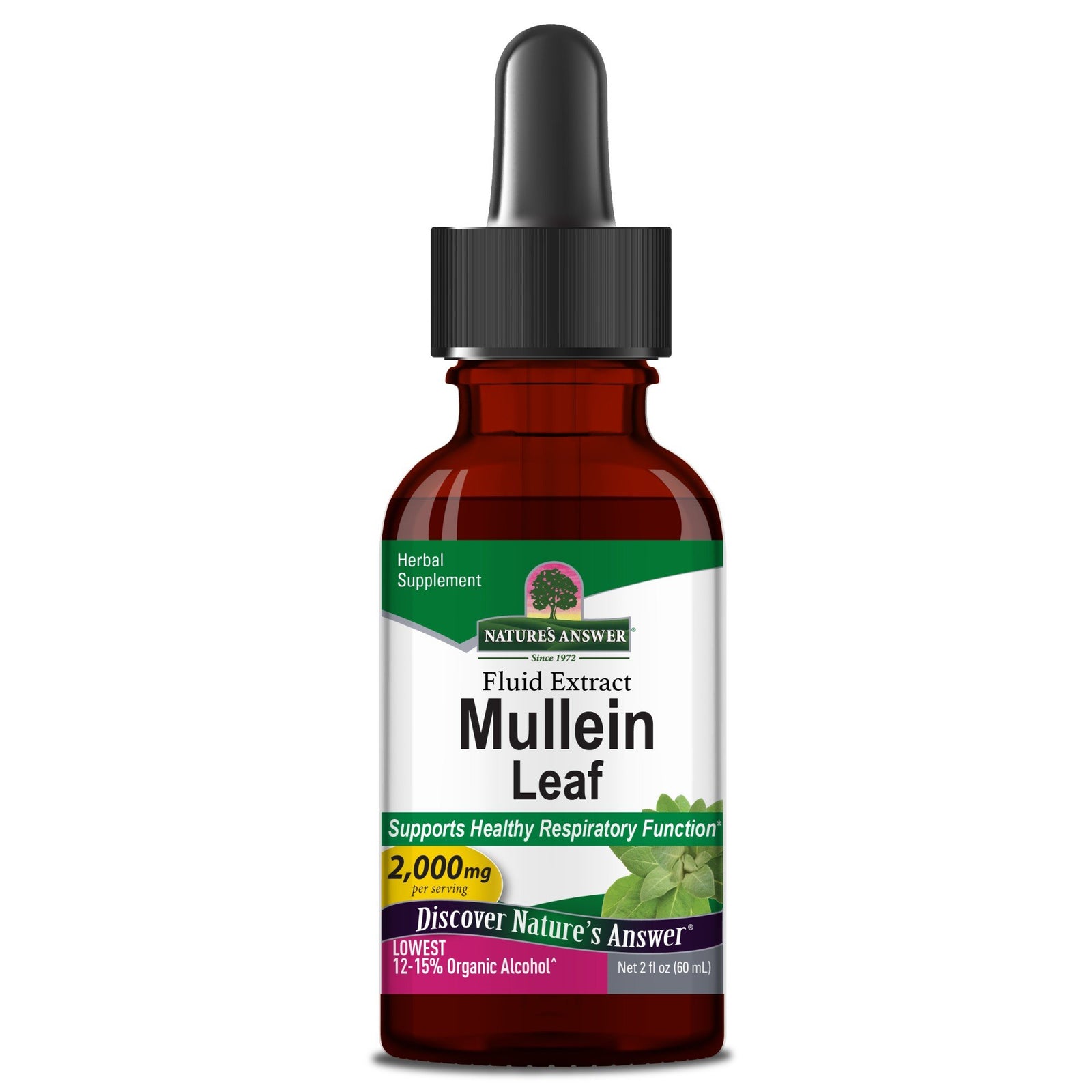 Nature's Answer Mullein Leaf Extract 2 oz Liquid