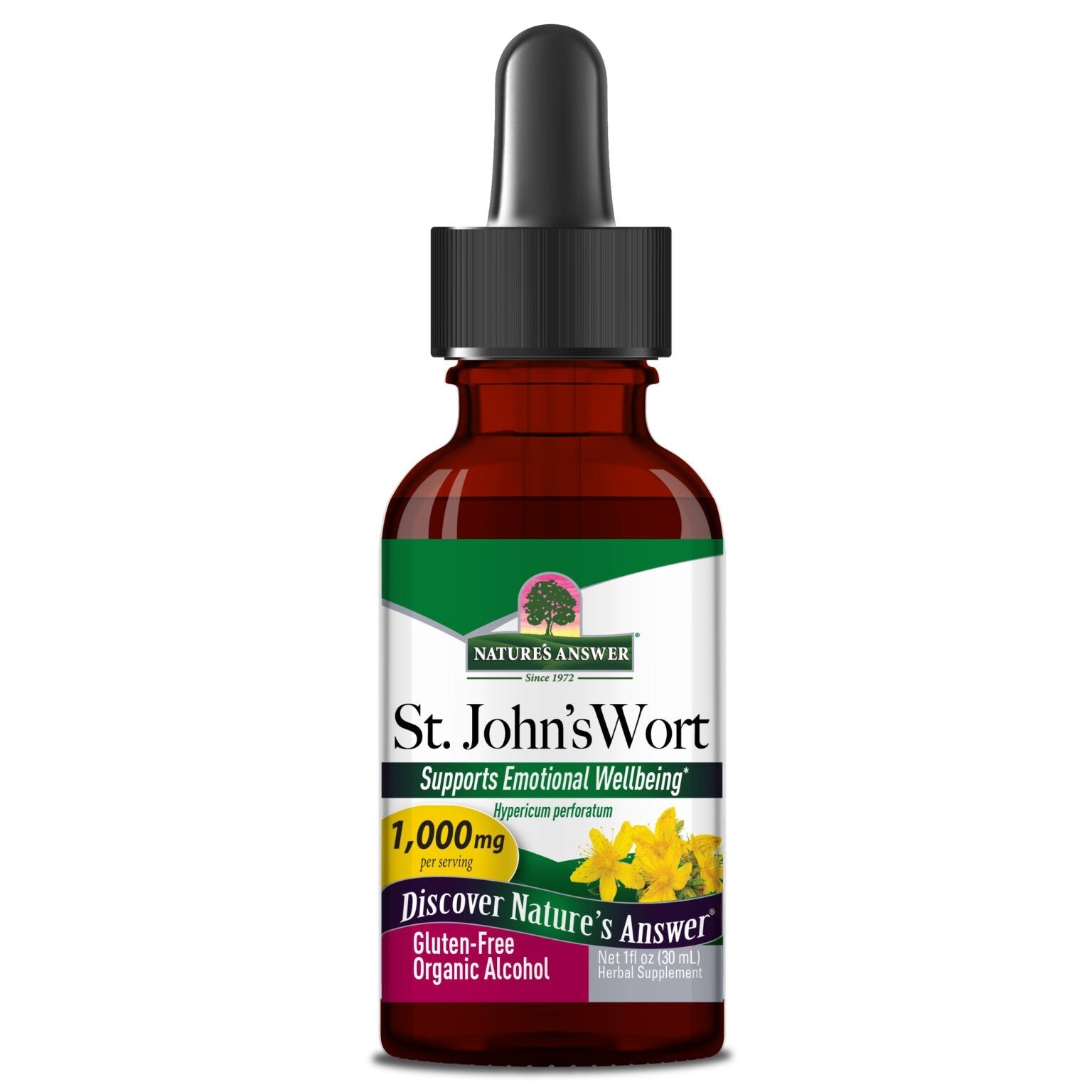 Nature's Answer St.John's Wort Extract 1 oz Liquid