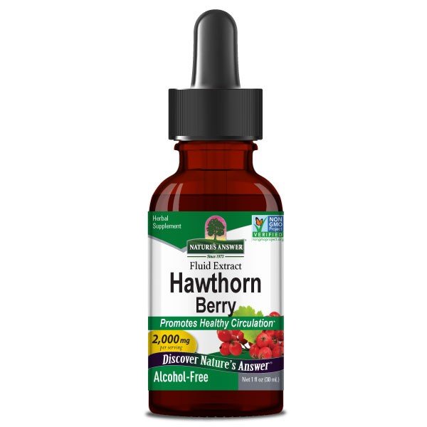 Nature's Answer Hawthorn Extract  Alcohol-Free 1 oz Liquid