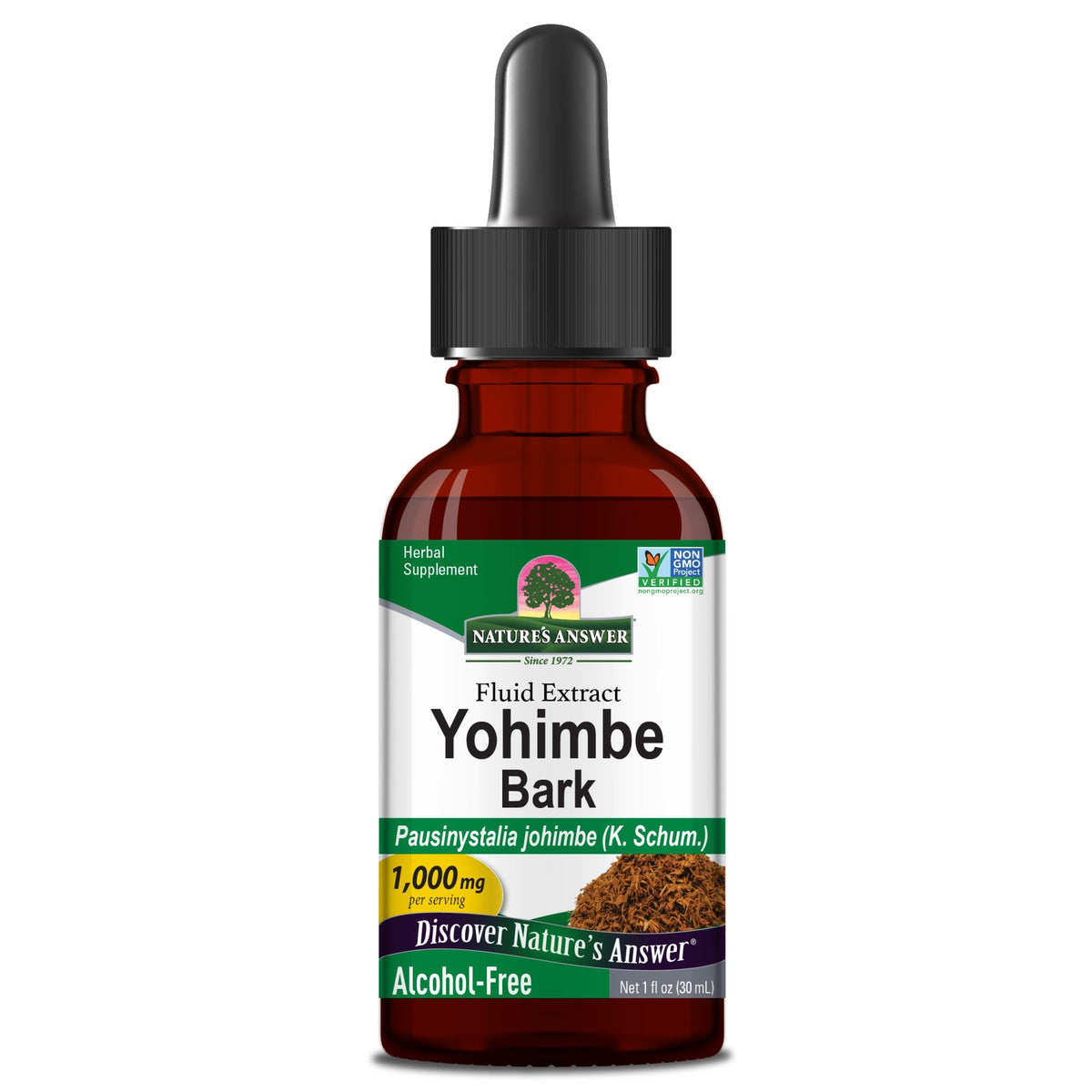Nature's Answer Yohimbe Extract Alcohol-Free 1 oz Liquid