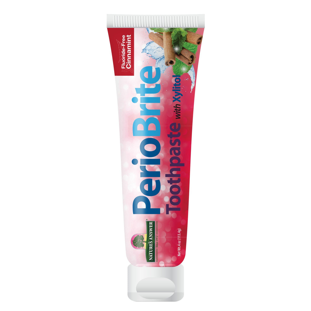 Nature's Answer PerioBrite Toothpaste Cinnamint 4 oz Paste