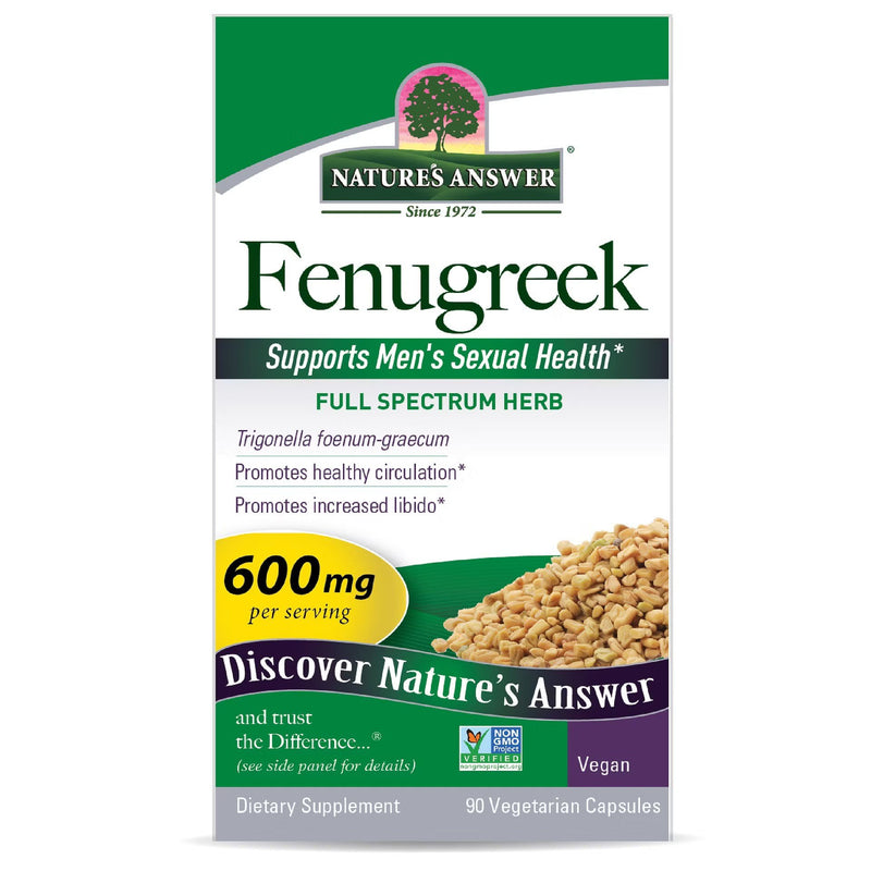 Nature s Answer Fenugreek Seed 90 Capsule Healthy Planet Shopping